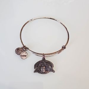 Alex and Ani Silver guardian of healing bracelet